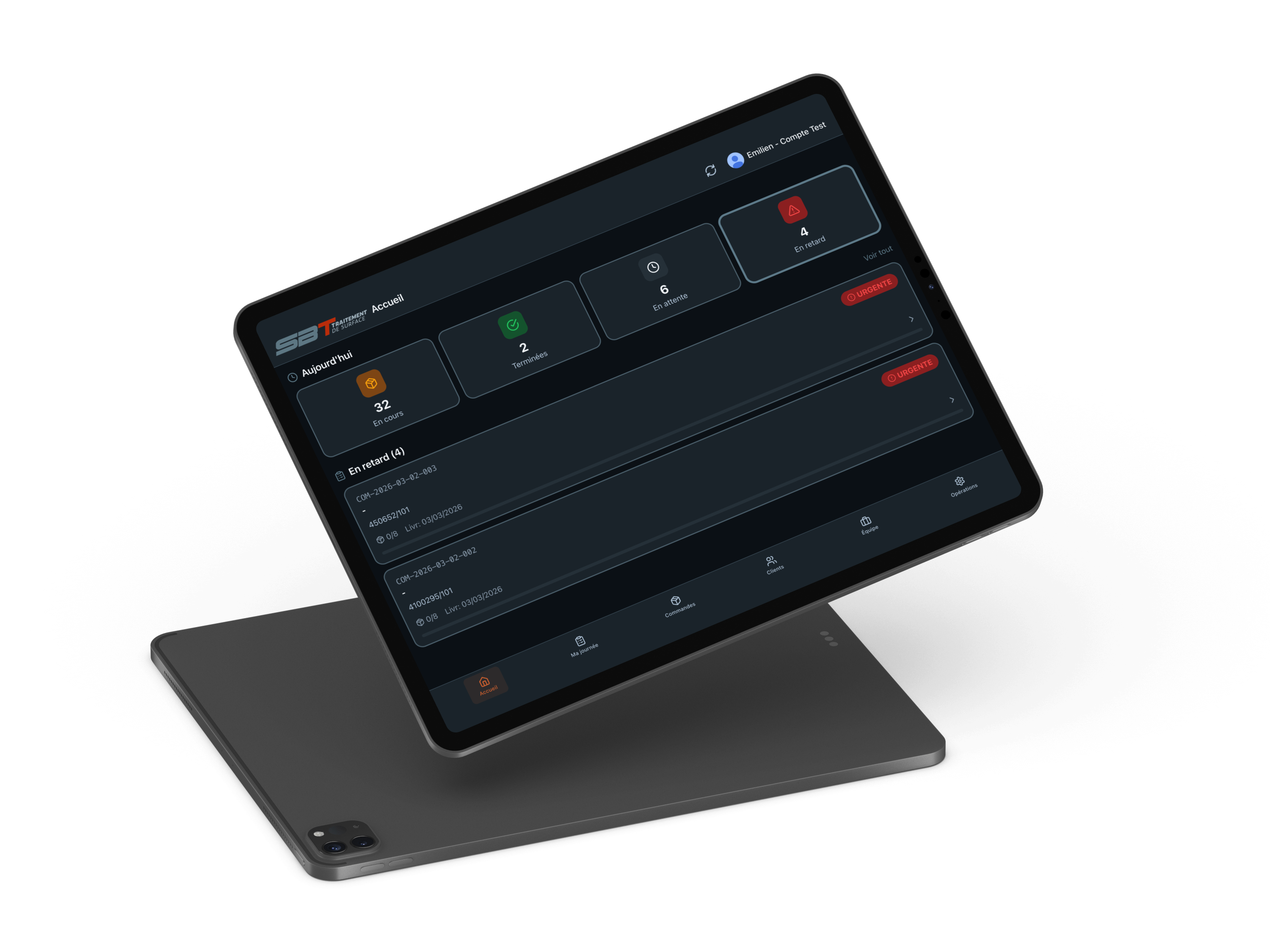 SBT — Traitement de surface